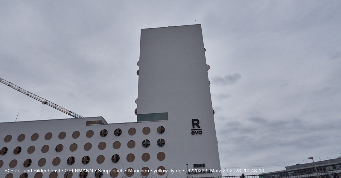 29.03.2023 - Baustelle REVO und Umgebung in Neuperlach